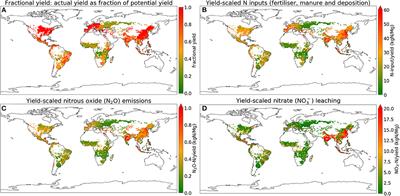 Significant Global Yield-Gap Closing Is Possible Without Increasing the Intensity of Environmentally Harmful Nitrogen Losses